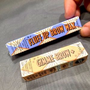 Benefit Gimme Brow and Fluff up Brow wax